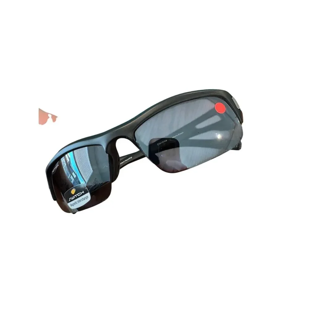 NWOT Switch Sunglasses Cortina Matte Black